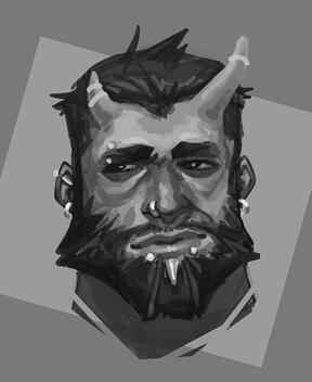 B&W Rough